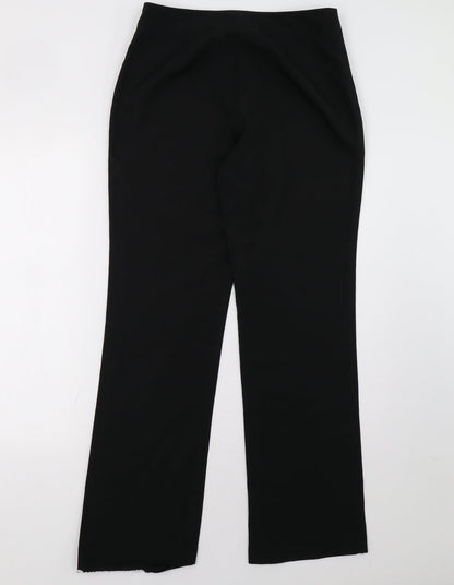 matal Womens Black   Trousers  Size 10 L30 in
