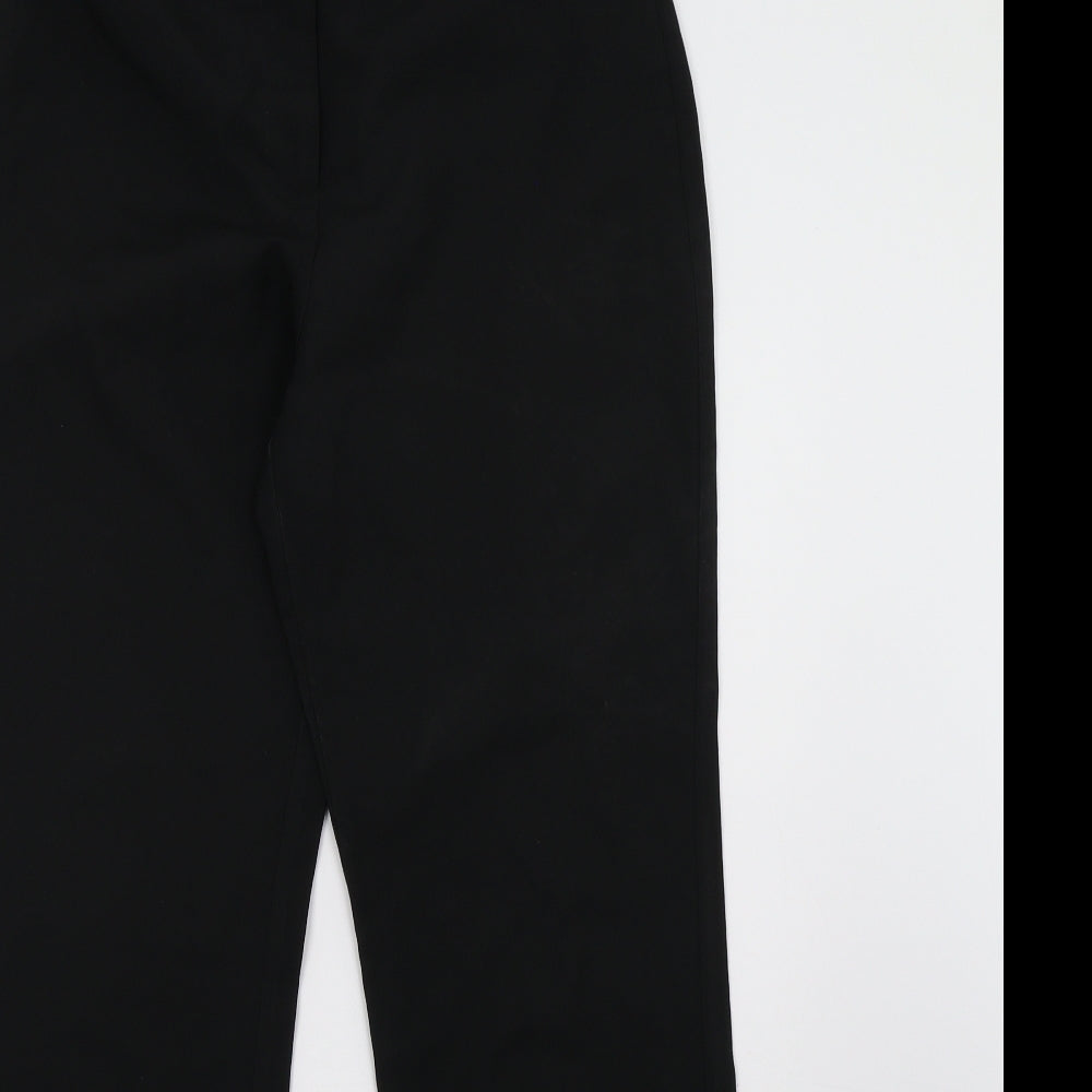matal Womens Black   Trousers  Size 10 L30 in