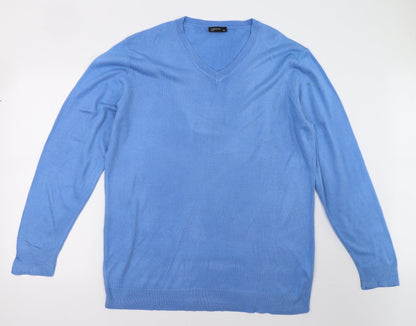 Mens UK Size XL Cedar Wood State Blue Pullover Sweatshirt