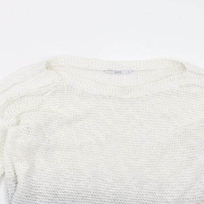 EDC Womens Blue   Pullover Sweatshirt Size S