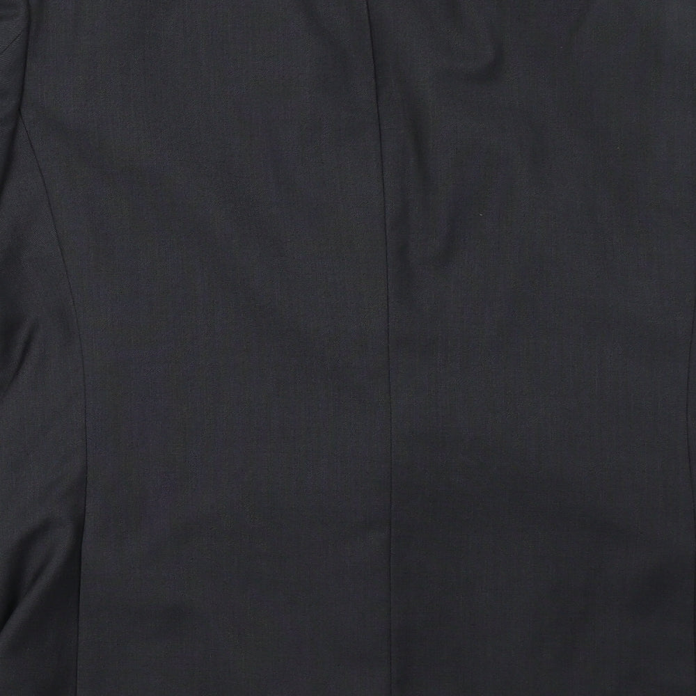 Mens UK Size 40 Burton Regular Grey Suit 3 Piece