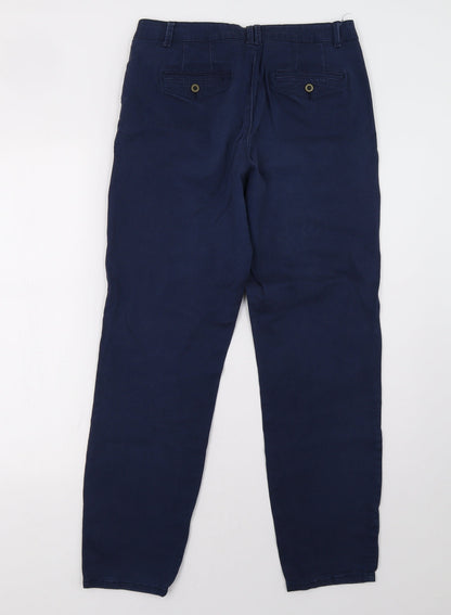 retro appearel Womens Blue   Trousers  Size 12 L31 in