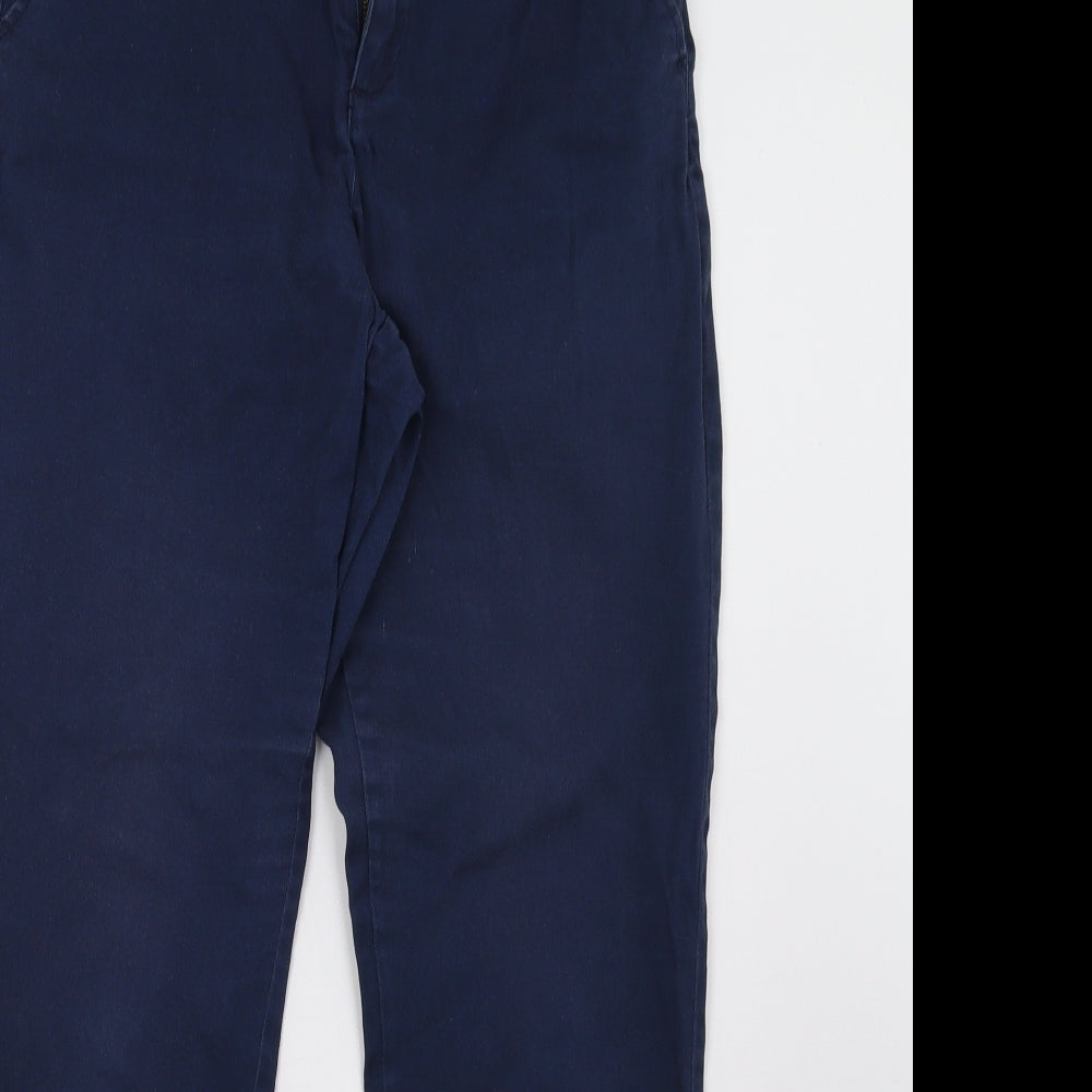 retro appearel Womens Blue   Trousers  Size 12 L31 in