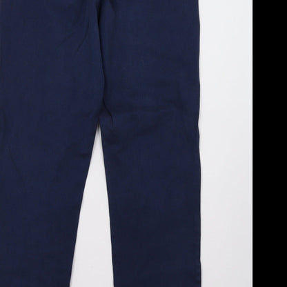 retro appearel Womens Blue   Trousers  Size 12 L31 in