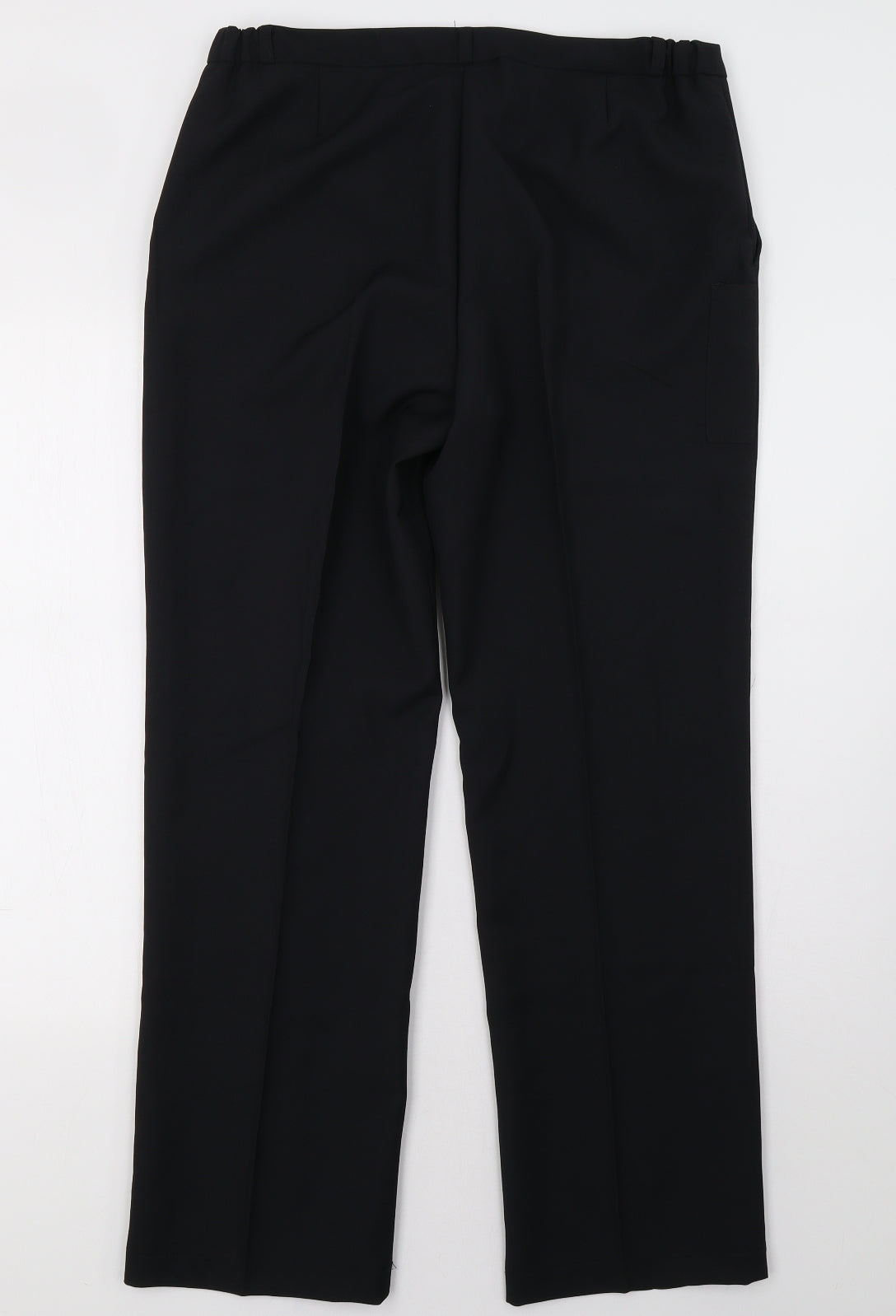 Dimensions Womens Black   Trousers  Size 12 L30 in