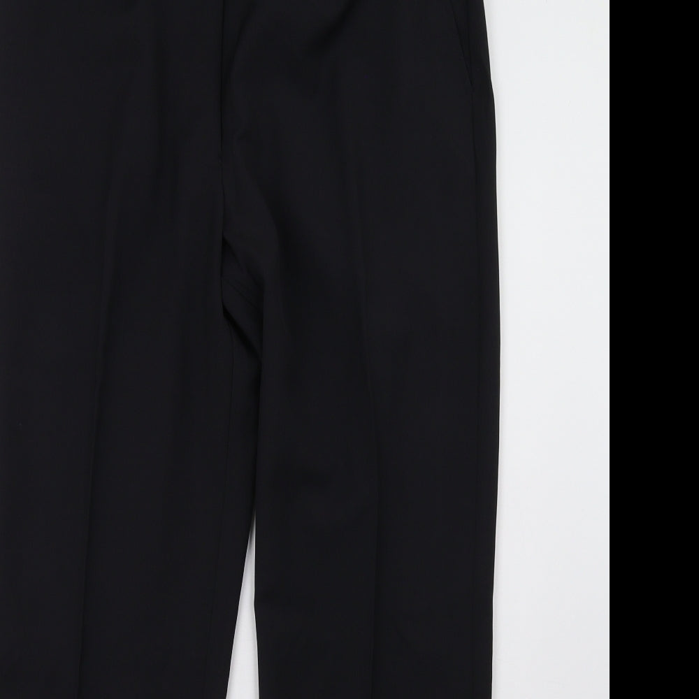 Dimensions Womens Black   Trousers  Size 12 L30 in
