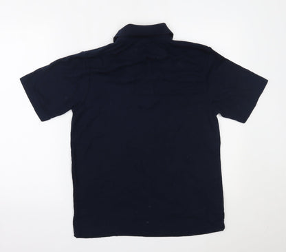 Uneek Mens Blue    Polo Size S