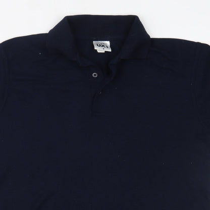 Uneek Mens Blue    Polo Size S