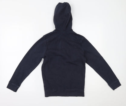 Back view of Tu boys’ blue jacket, size 10, years