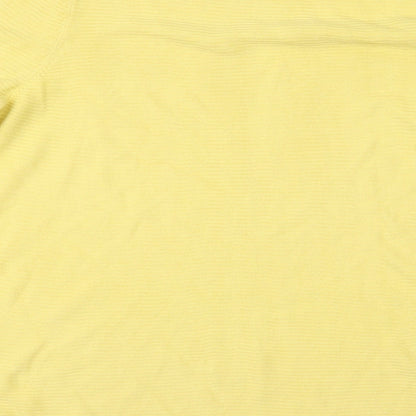 Womens UK Size 16 Marks and Spencer Yellow Pullover Jumper