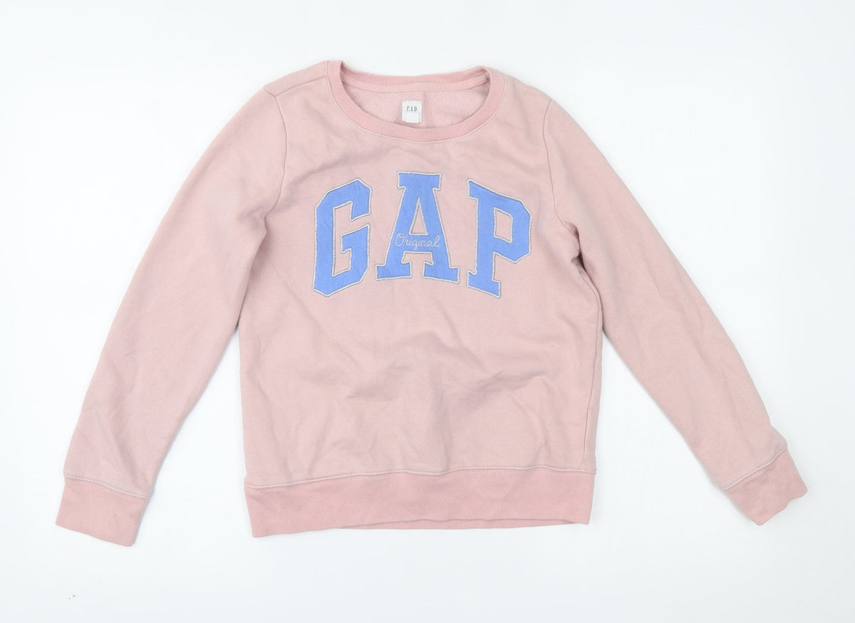 Gap Girls Pink   Pullover Jumper Size 12 Years