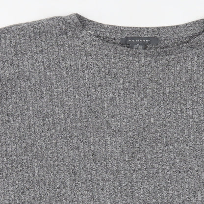 Primark Womens Grey   Basic Blouse Size M