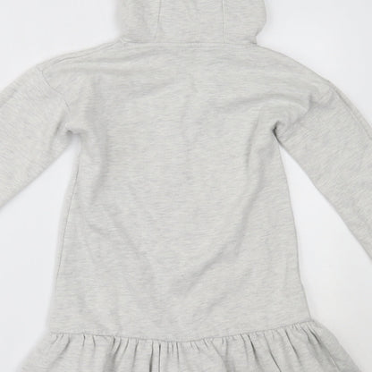 Very Girls Grey   Pullover Hoodie Size 12 Years