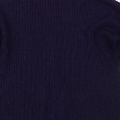 Womens UK Size M Bonmarché Purple Cardigan Jumper