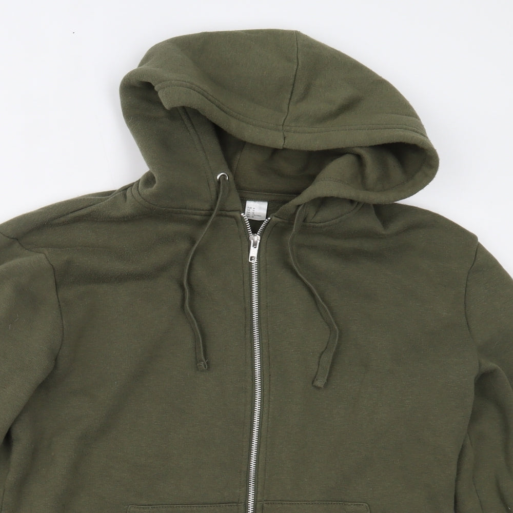 Womens UK Size M H&M Green Jacket
