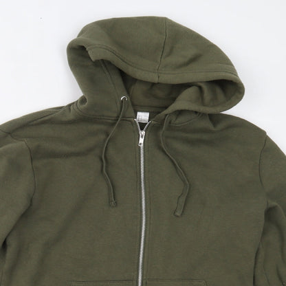 Womens UK Size M H&M Green Jacket