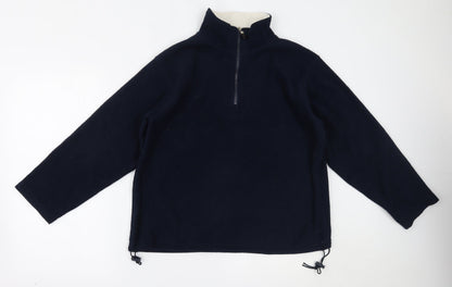interval Womens Blue   Pullover Jumper Size M