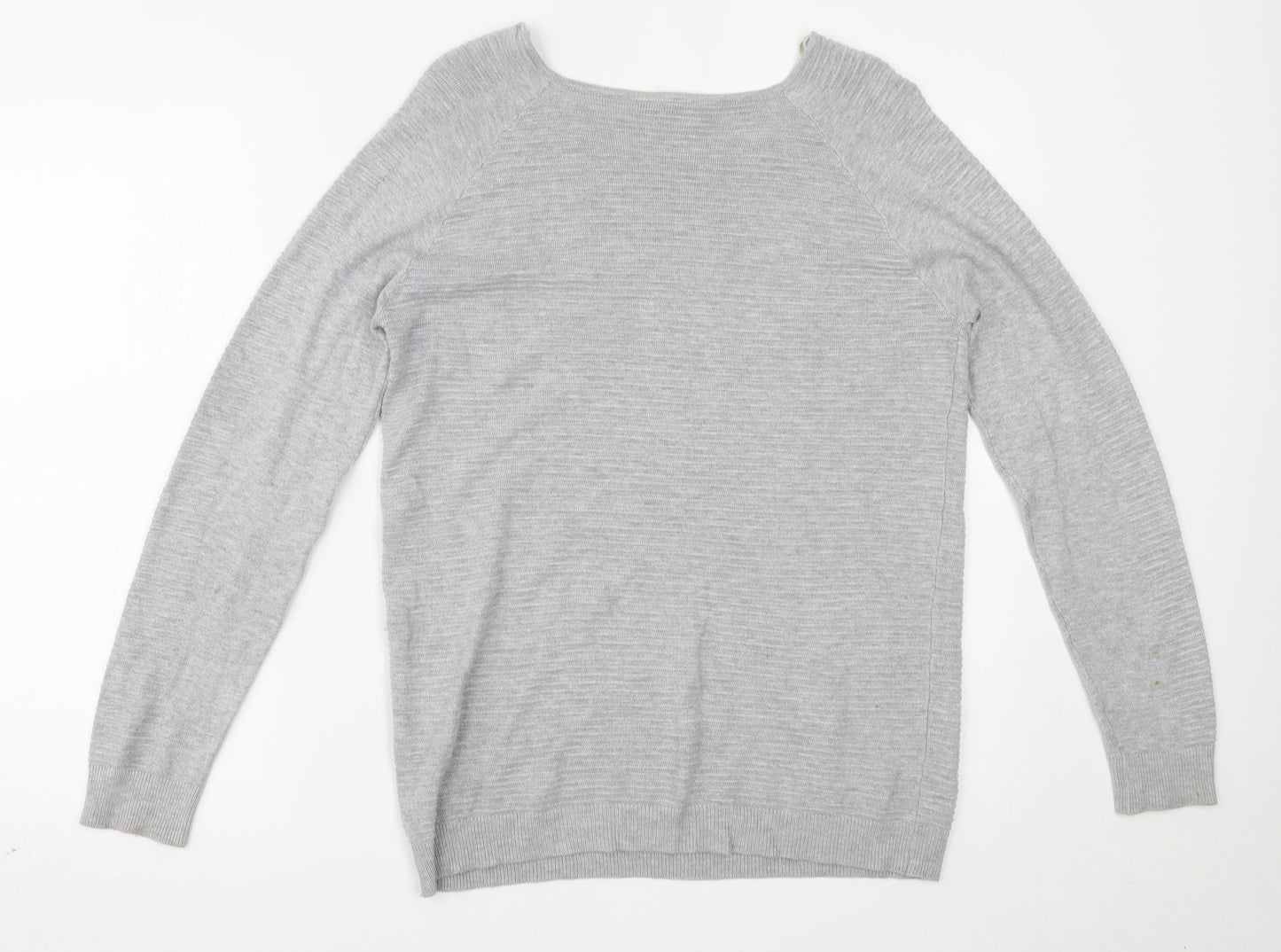 Avenue Womens Grey   Basic Blouse Size 14