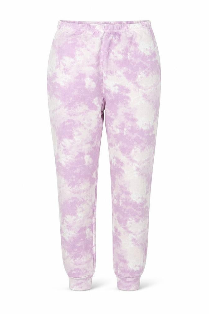 Front view of Tu women’s purple sweatpants, size UK 10, 26-inch leg
