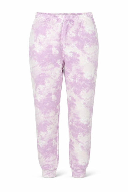 Front view of Tu women’s purple sweatpants, size UK 10, 26-inch leg