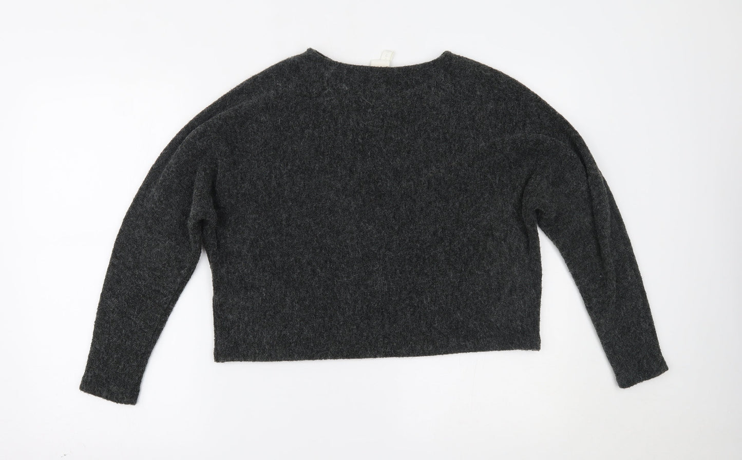 Womens UK Size XS H&M Grey Pullover Jumper