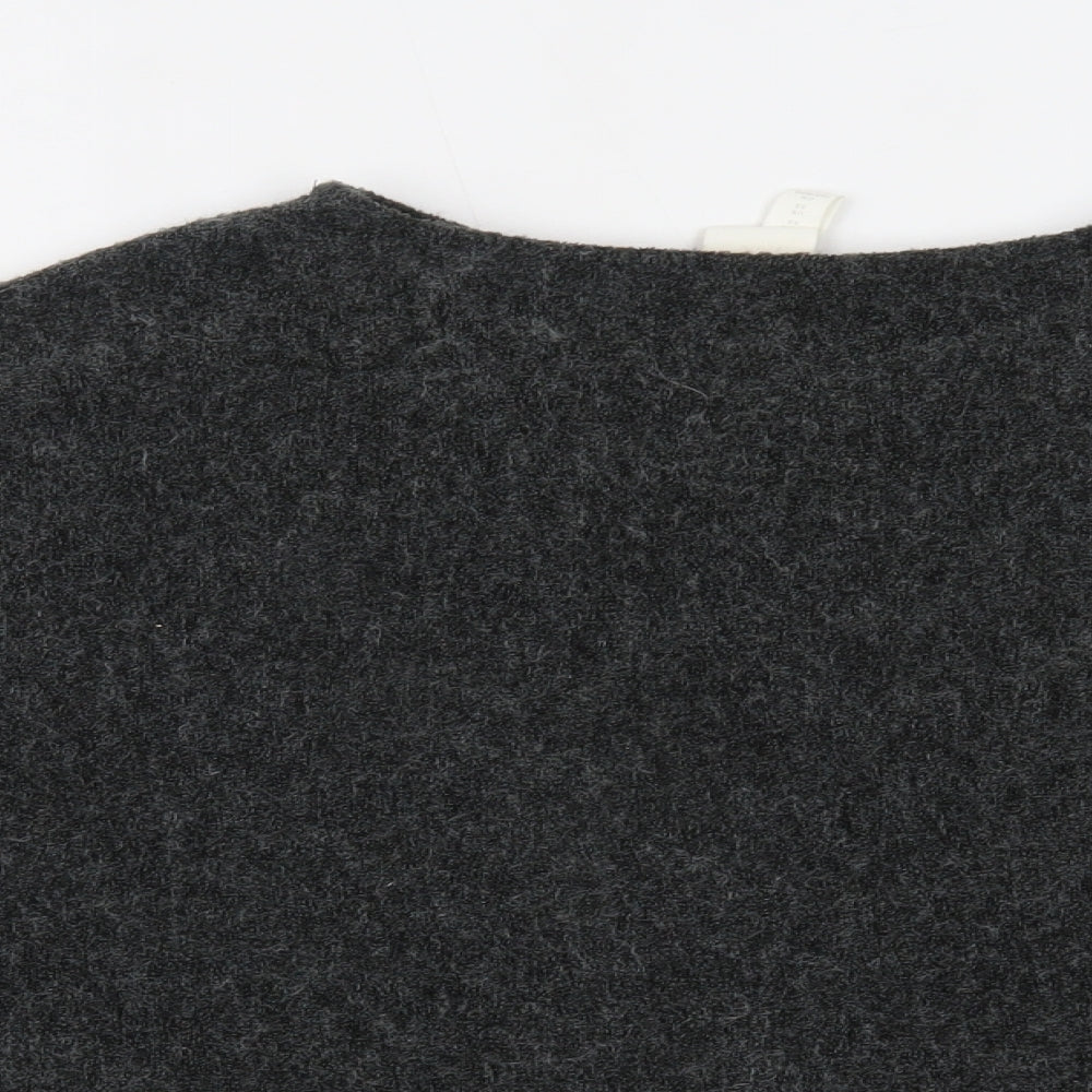 Womens UK Size XS H&M Grey Pullover Jumper