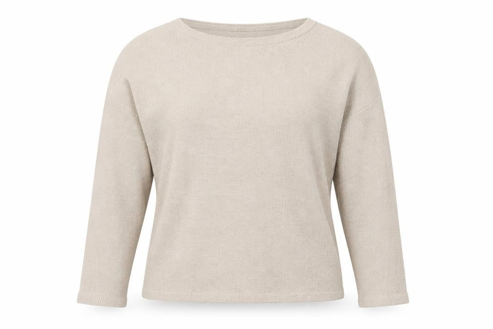 Womens UK Size XS H&M Ivory Basic Blouse