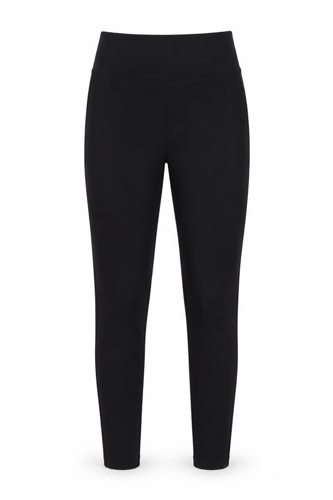 Front view of ASOS women’s black jegging jeans, size UK 25, 32-inch leg