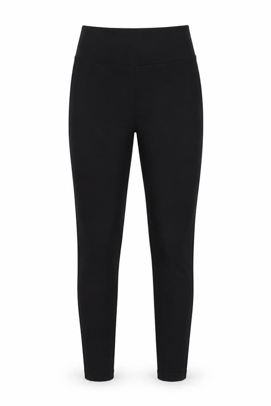 Front view of ASOS women’s black jegging jeans, size UK 25, 32-inch leg