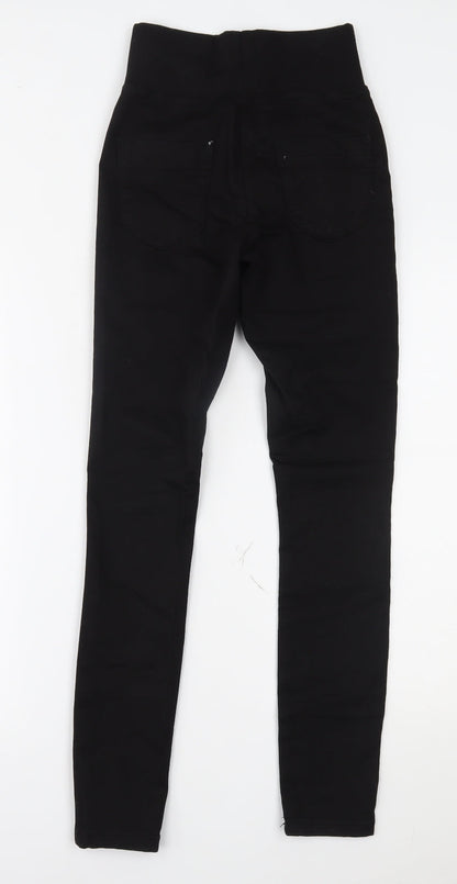 ASOS Womens Black   Jegging Jeans Size 25 L32 in