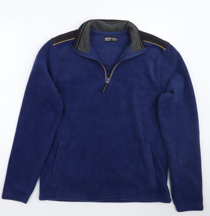 Sandstone Mens Blue   Pullover Jumper Size S