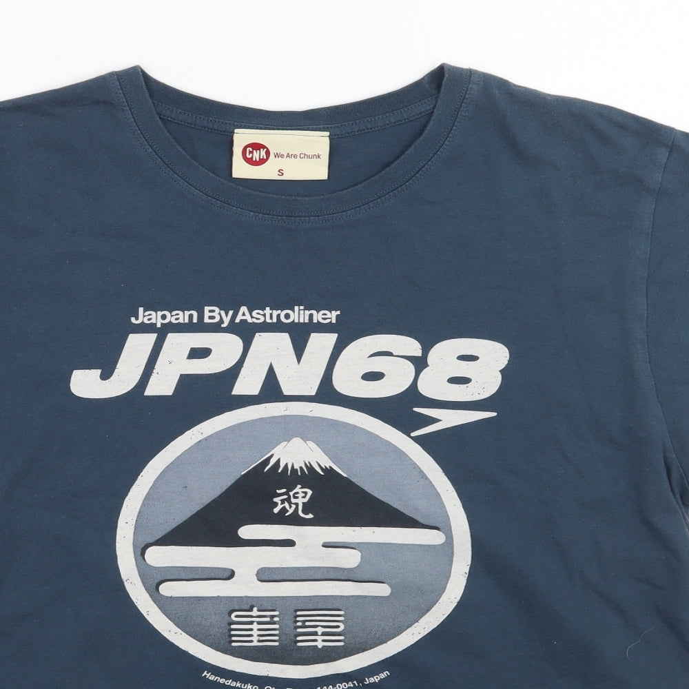 CNK Mens Blue    T-Shirt Size S