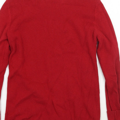 Gap Womens Red   Pullover Jumper Size XS