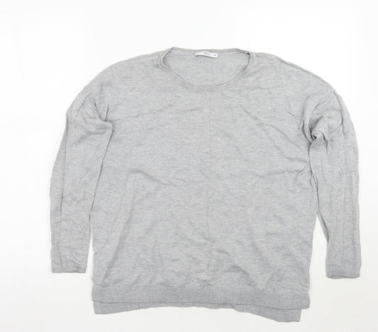 Womens UK Size XS EDC Grey Pullover Jumper