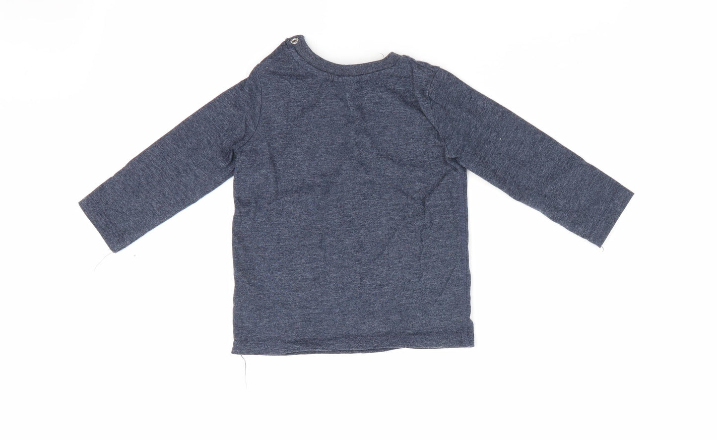 Florence and Fred Boys Blue   Basic Casual Size 9-12 Months  - Little Dude