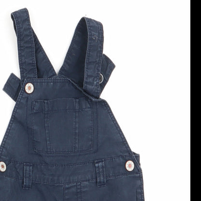 Beneton Boys Blue   Dungaree One-Piece Size 9-12 Months