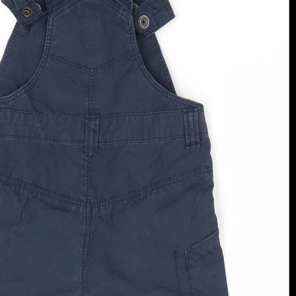 Beneton Boys Blue   Dungaree One-Piece Size 9-12 Months