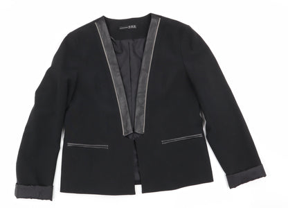 Atmosphere Womens Black   Jacket  Size 10  - Collarless