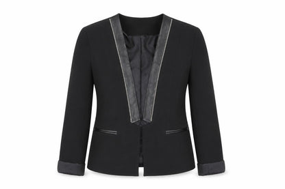 Atmosphere Womens Black   Jacket  Size 10  - Collarless