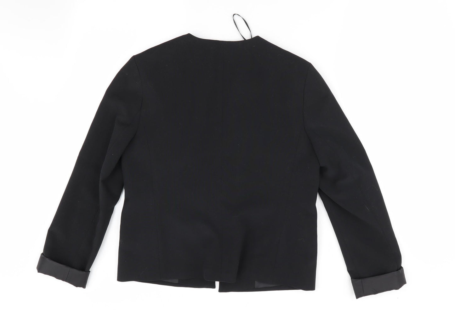 Atmosphere Womens Black   Jacket  Size 10  - Collarless