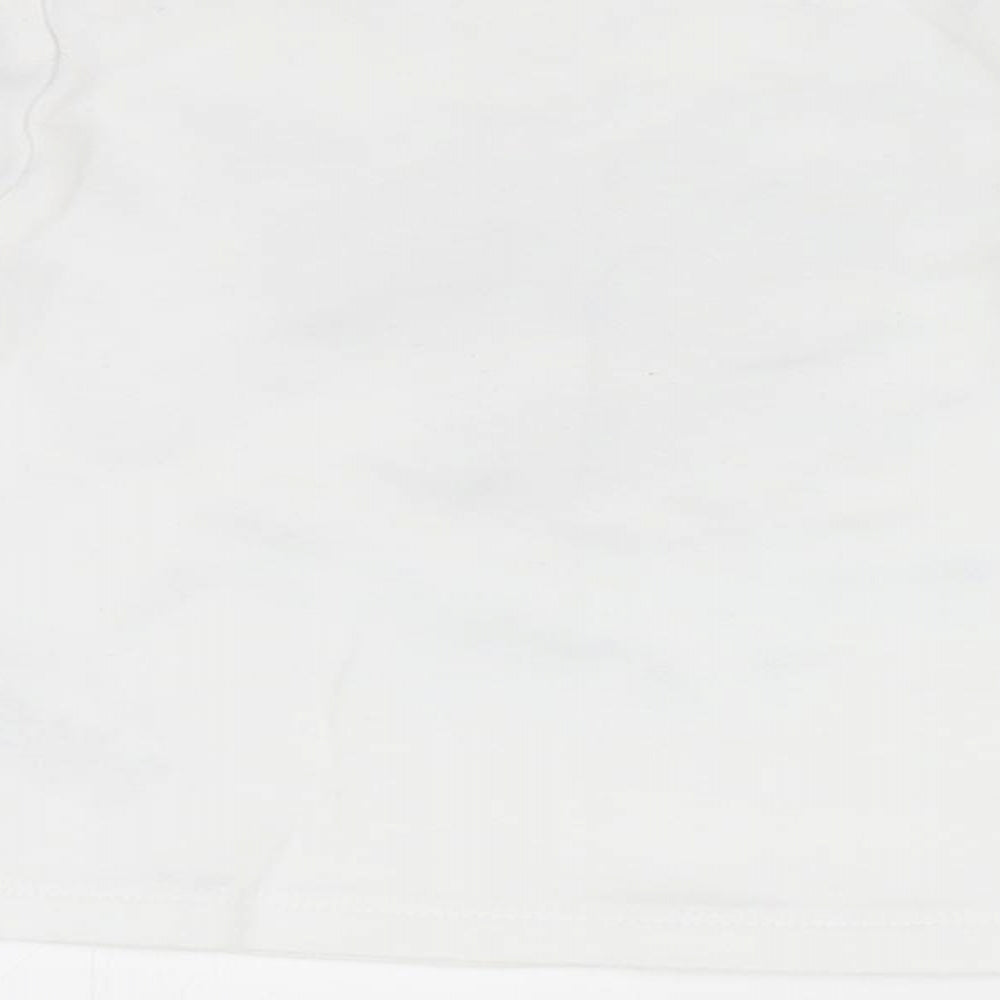 M&Co Boys White Animal Print   Pyjama Top Size 6-9 Months  - Snuggle Time