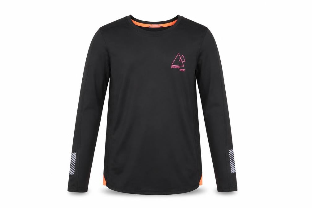 Front view of George boys’ black basic casual, size 10-11, years - unlimited future