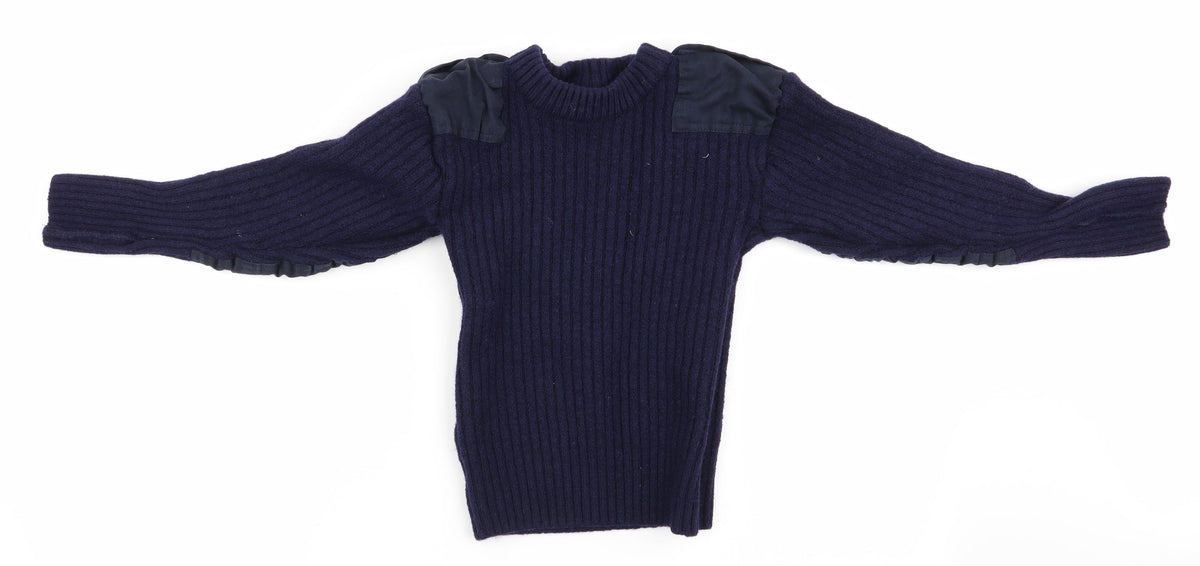 Front view of Jumper Utility boys’ blue jumper