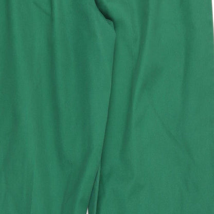 Alexander Womens Green   Trousers  Size 10 L31 in - Back Elastication Work Trousers
