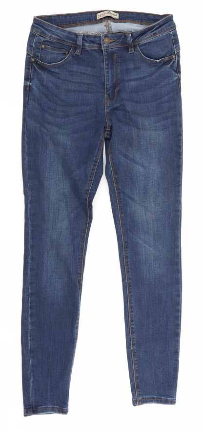 Denim Co Womens Blue   Skinny Jeans Size 4 L29 in