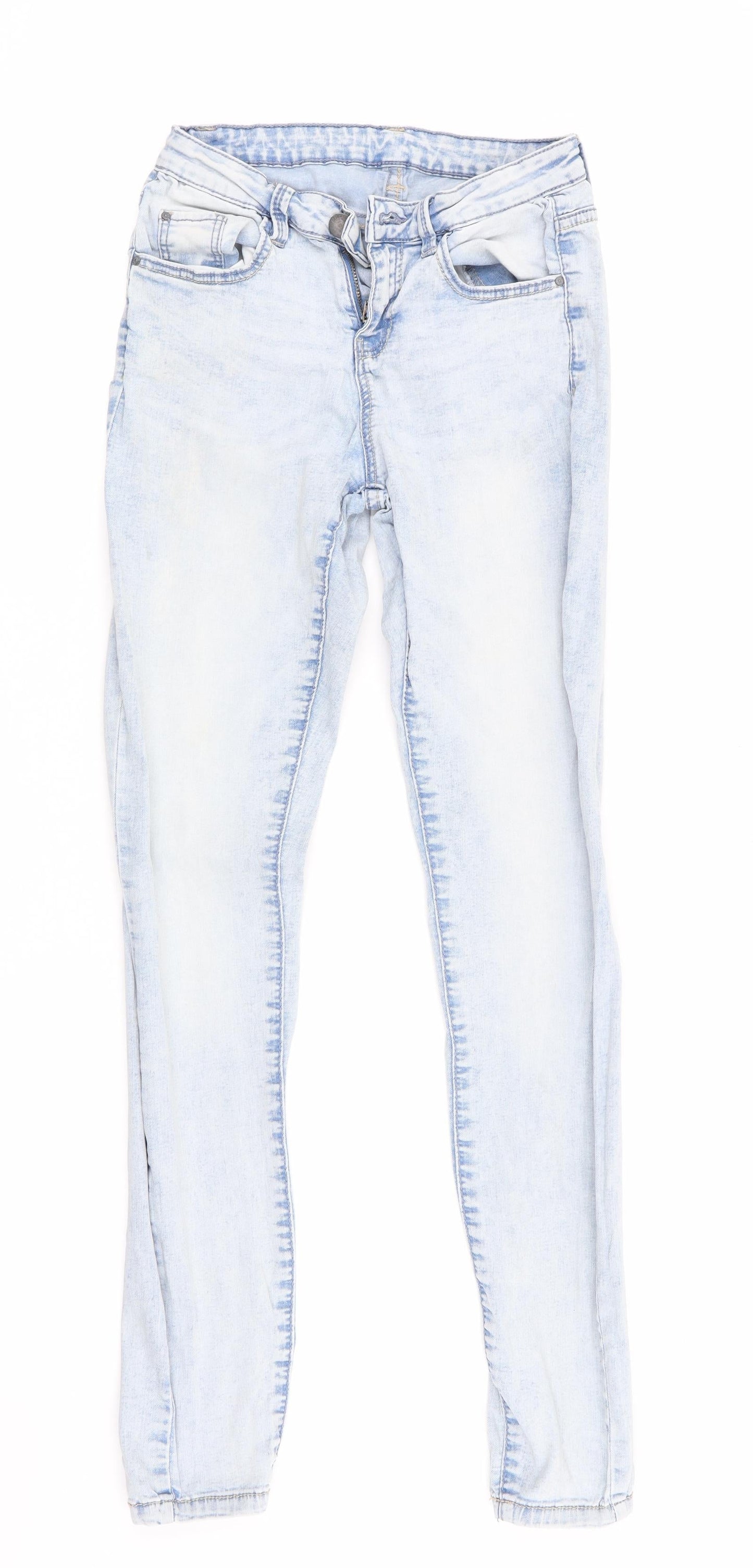 Denim Co Womens Blue   Skinny Jeans Size 4 L29 in