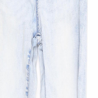 Denim Co Womens Blue   Skinny Jeans Size 4 L29 in