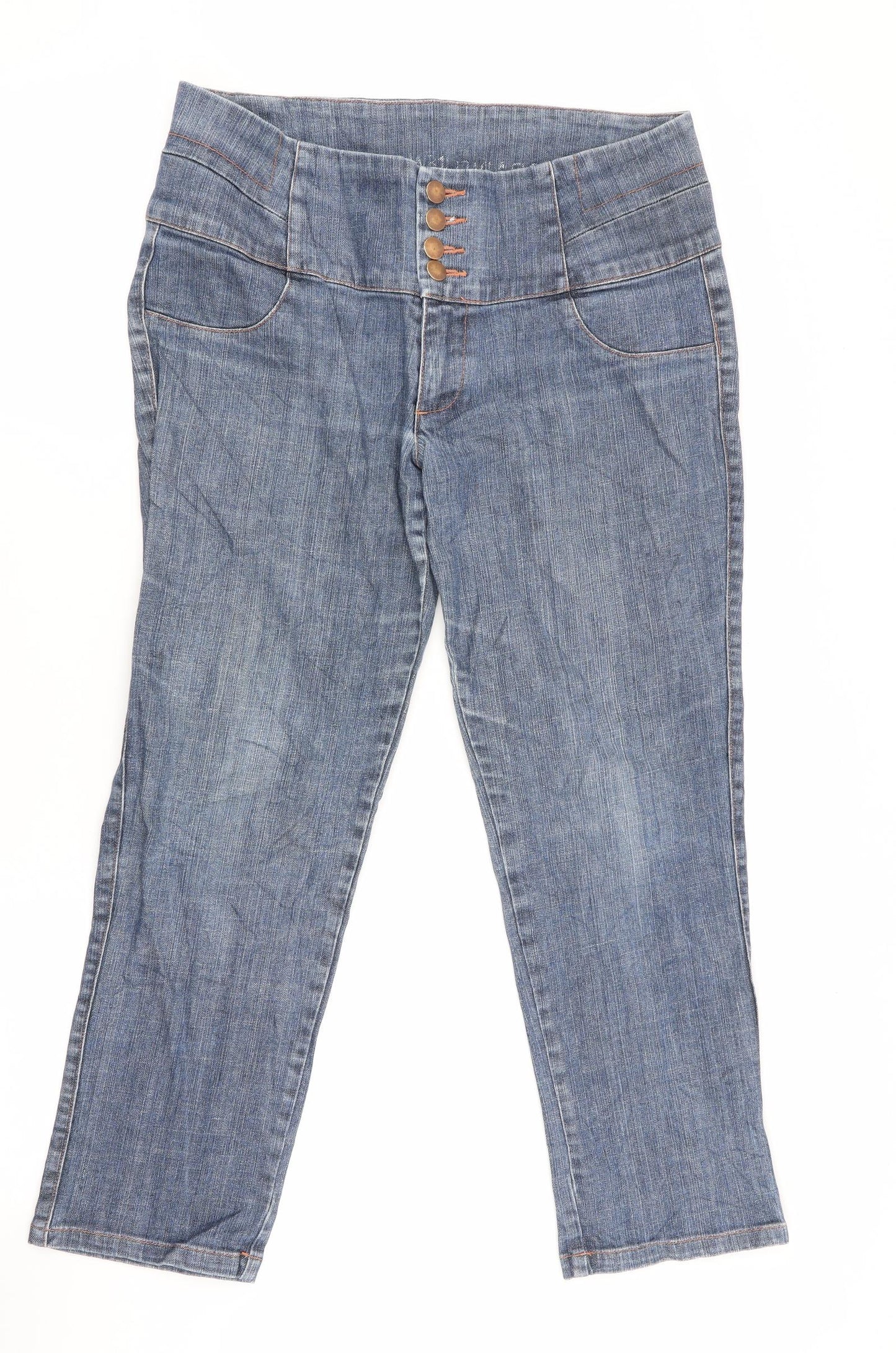 Vila Clothes Mens Blue   Cropped Jeans Size 31 L25 in