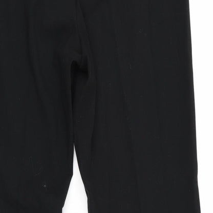 Womens UK Size 14 Marks and Spencer Regular Fit  Black Trousers