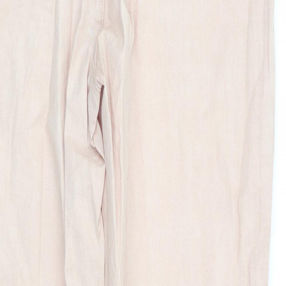 Womens UK Size 8 Preworn Regular Fit Jogger Pink Trousers